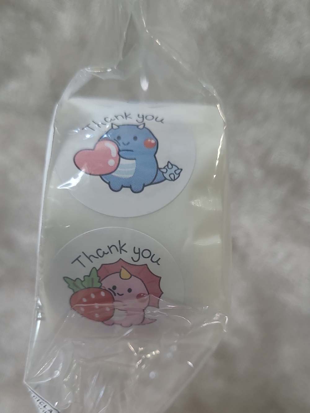 Dinosaur Thank You Stickers 500 Piece Set - Picture 2 of 5